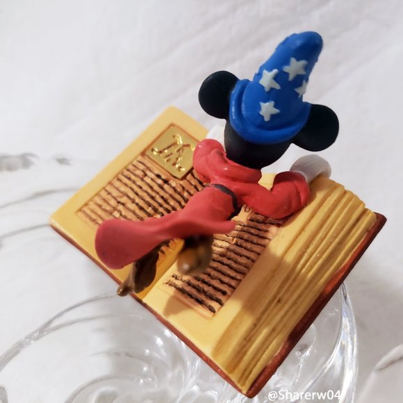 Disney Mickey's Magic Adventure Fantasia Crystal Whirlpool Sculpture - Picture 10 of 17